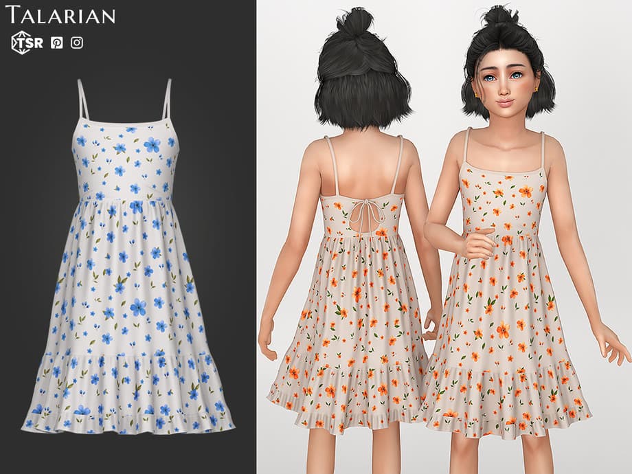 Скриншот мода Платье для девочек Adeline Dress